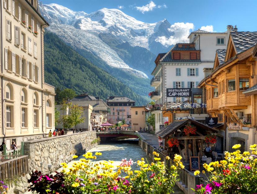 Chamonix ski resort